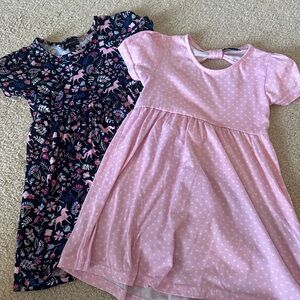 Two toddler dresses